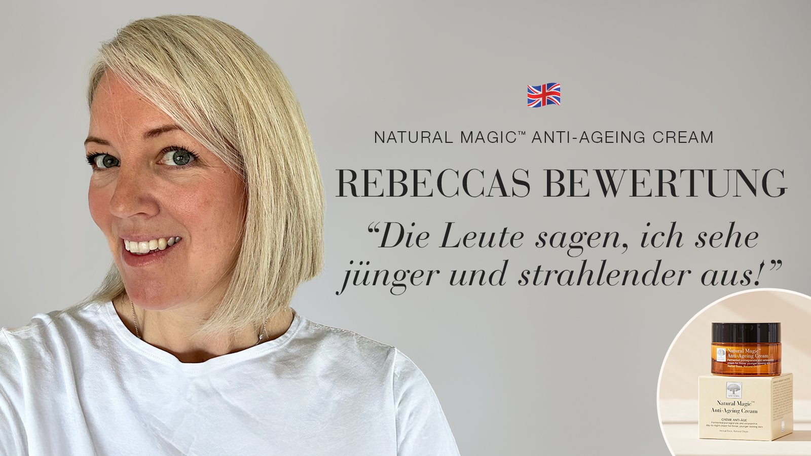 „Ich sehe jünger aus“.